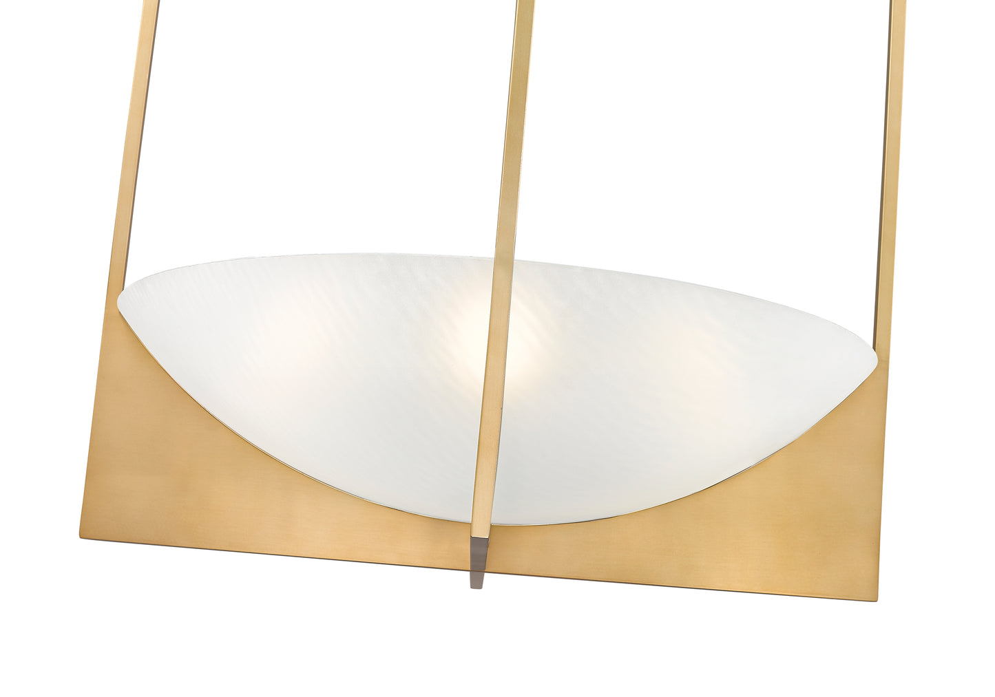 1947-38MGLD - Devon 6 Light 24" Chandelier - Modern Gold