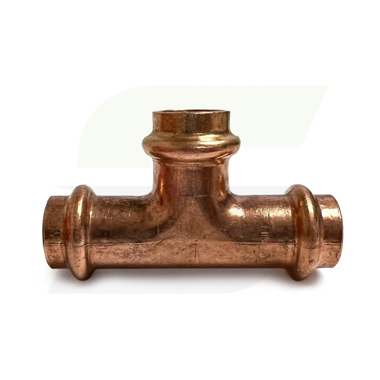 PC611 - Copper 1/2" x 1/2" x 3/4" Press Tee