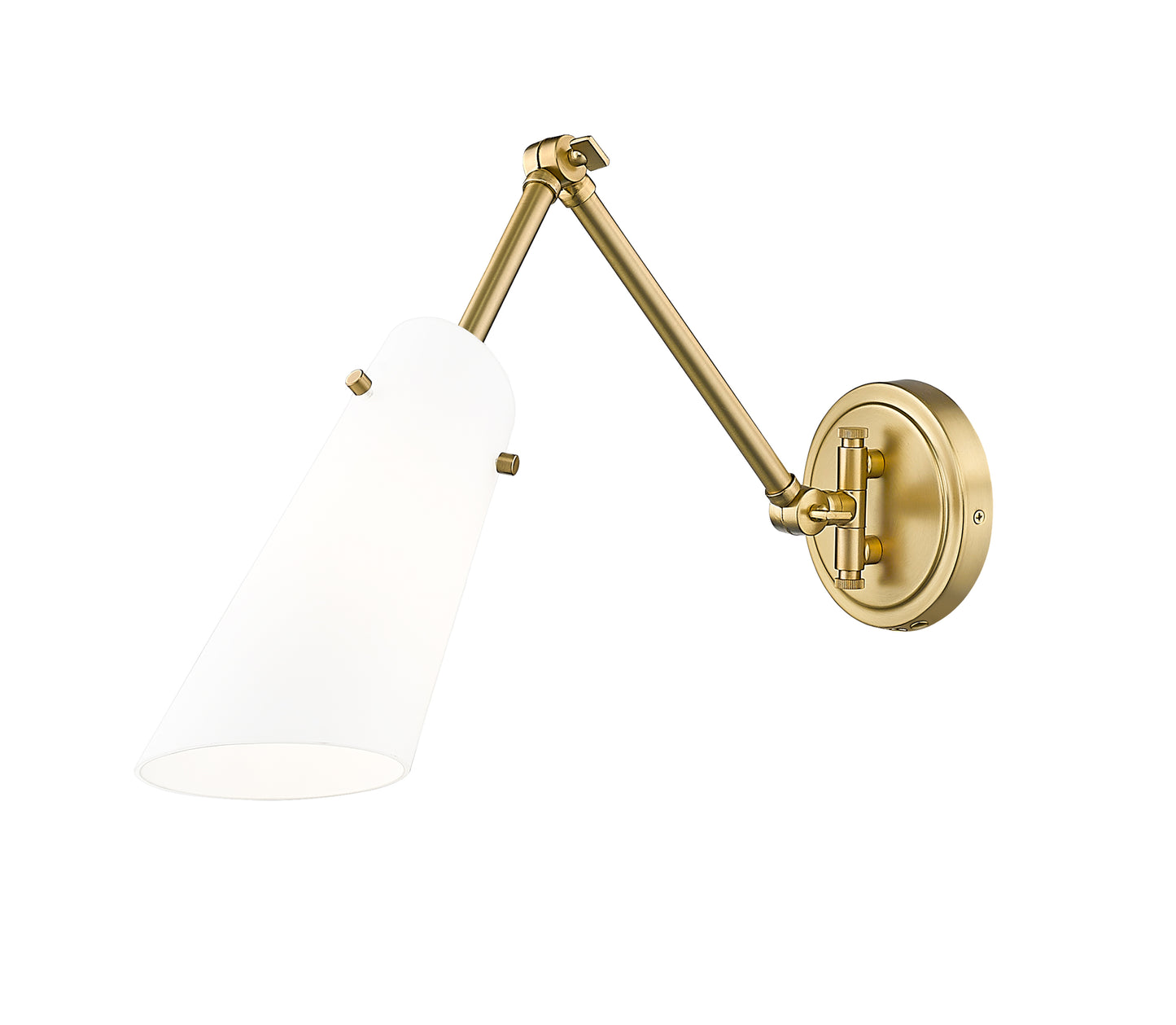 350S-MGLD - Julia 1 Light Wall 5" Sconce - Modern Gold