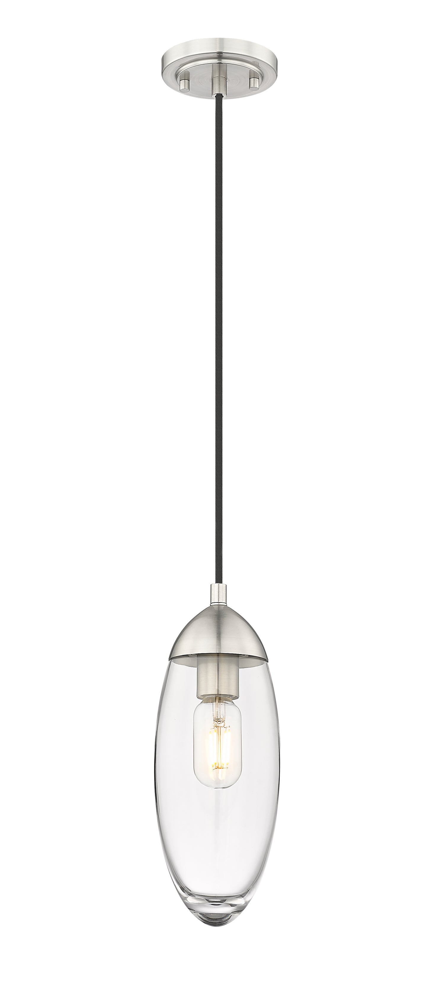 651P-BN - Arden 1 Light 4" Pendant - Brushed Nickel