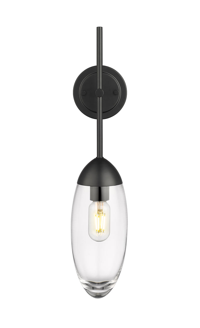 651S-MB - Arden 1 Light Wall 22" Sconce - Matte Black