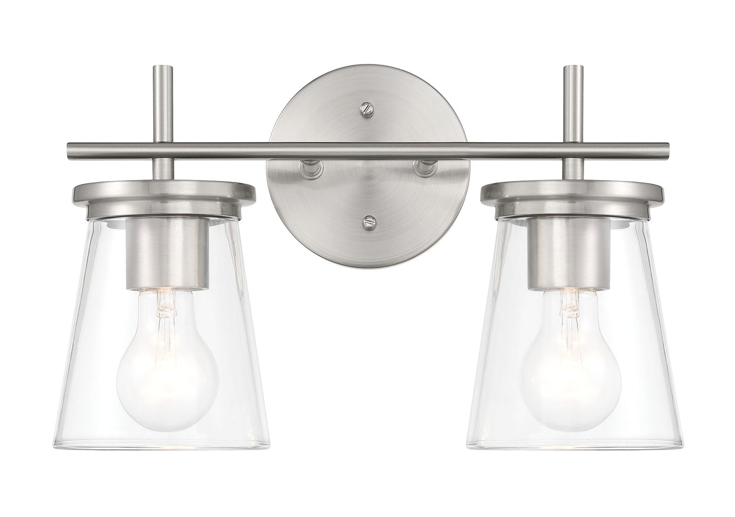 60402-BNK - Connell 2 Light 14.5" Wide Vanity Light - Brushed Nickel