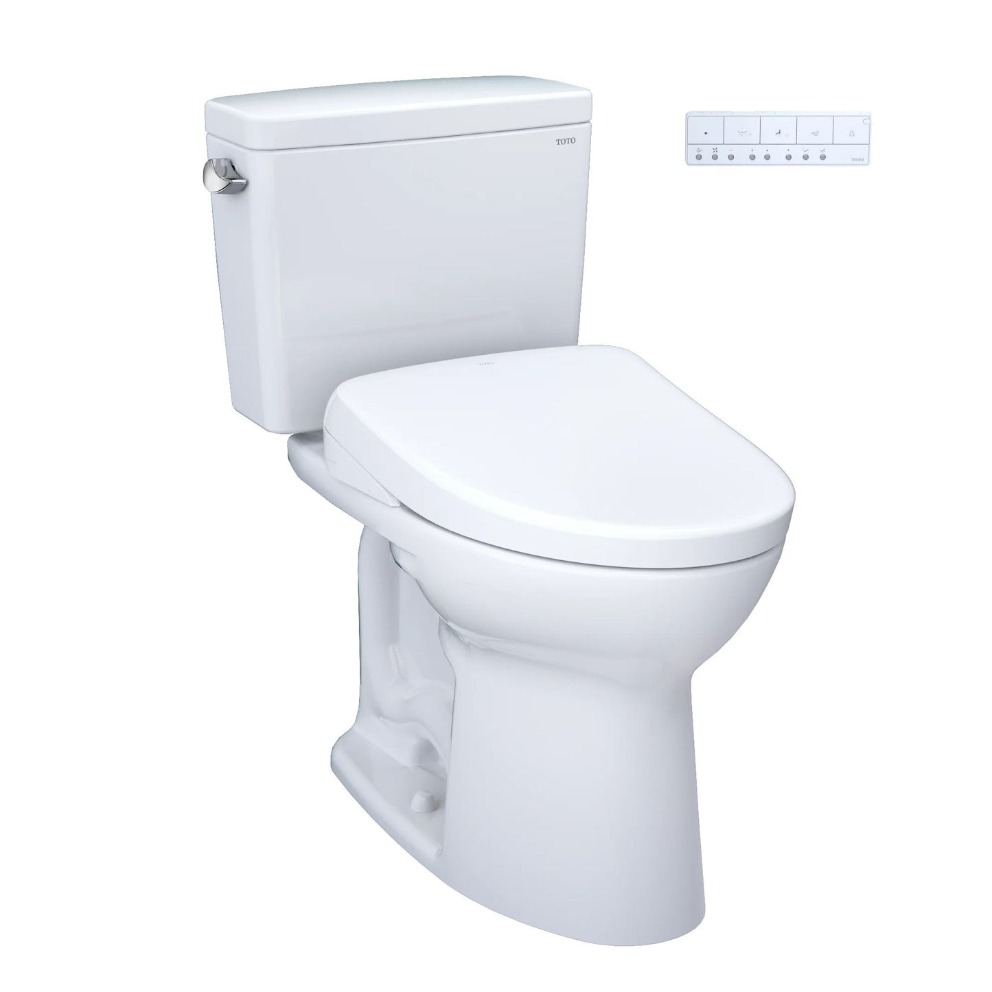MW7764736CEGA#01 - Drake WASHLET+ S7A Two-Piece Toilet with Auto-Flush - Cotton White