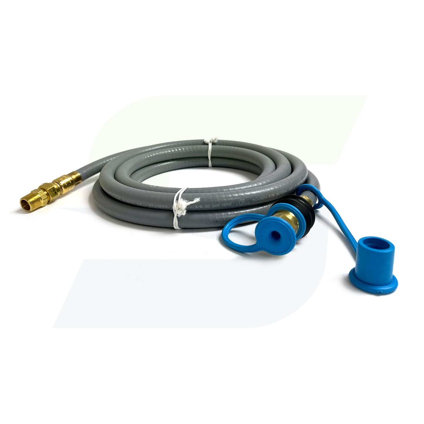 103221 - 3/8″ Natural Gas Hose Connector Kit with BBQ Quick Disconnect