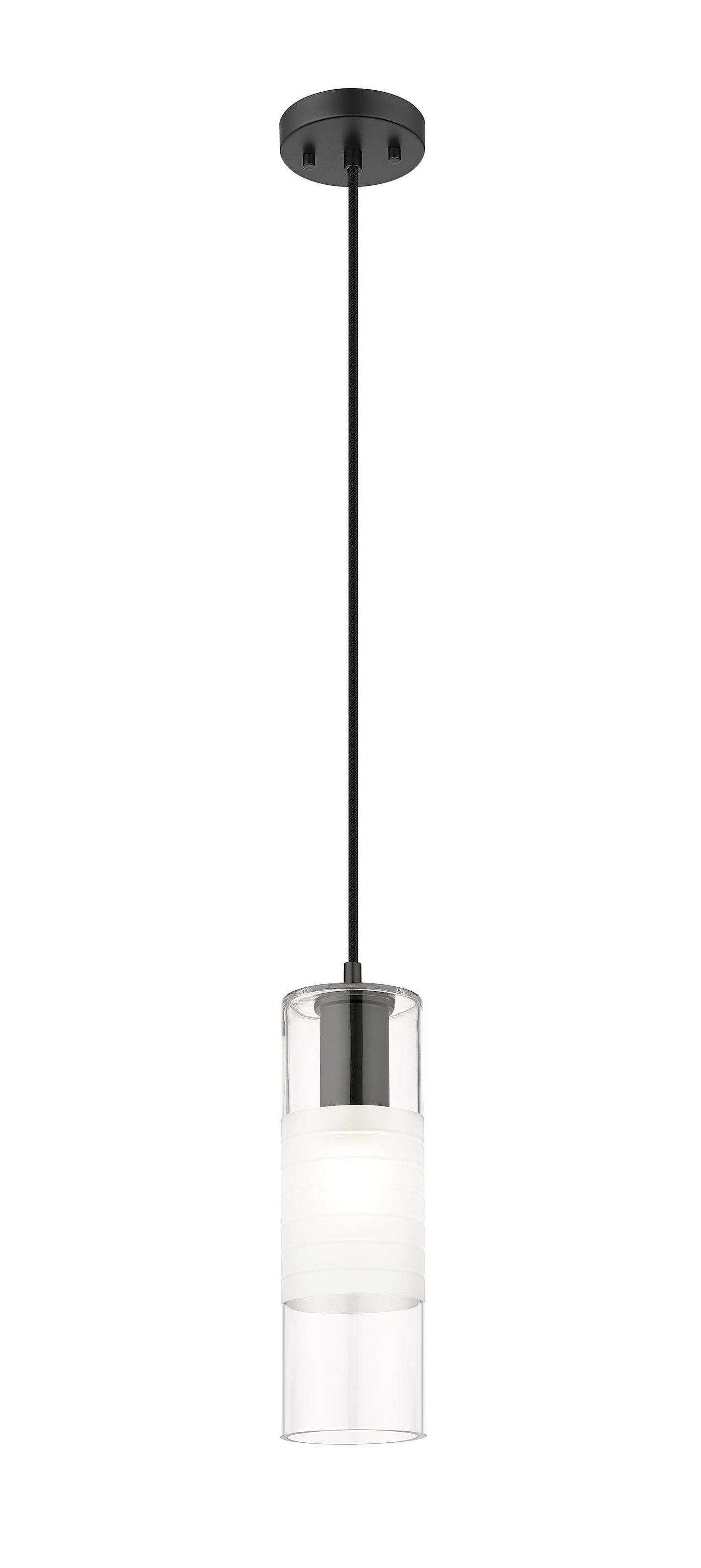 824P-MB - Alton 1 Light 5" Pendant - Matte Black