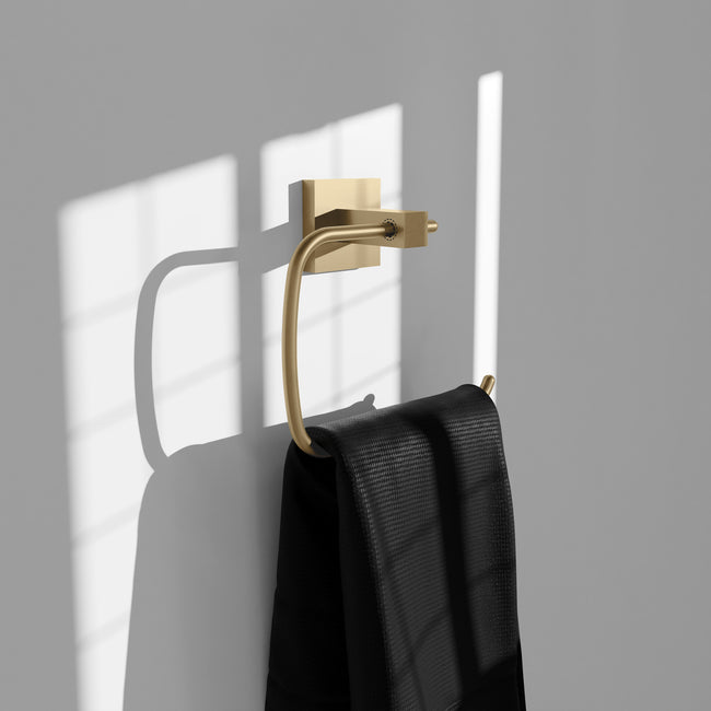 RBCN1-TRNG-CB - Rubicon Towel Ring in Champagne Bronze