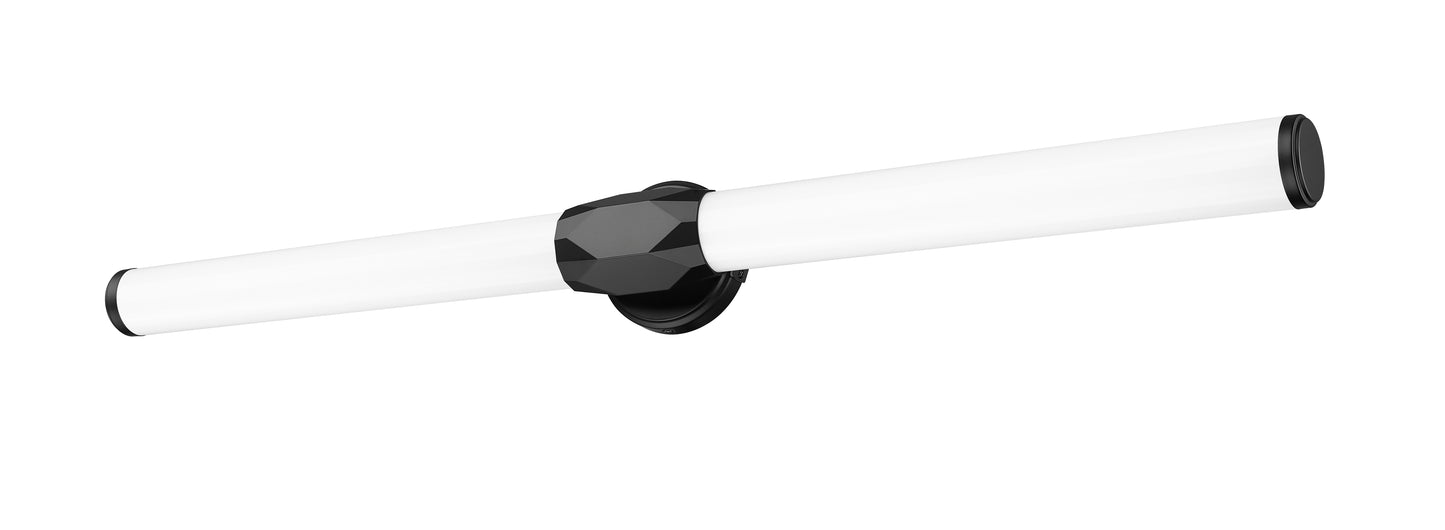 1010-40W-MB-LED - Cooper 1 Light 40" Vanity - Matte Black