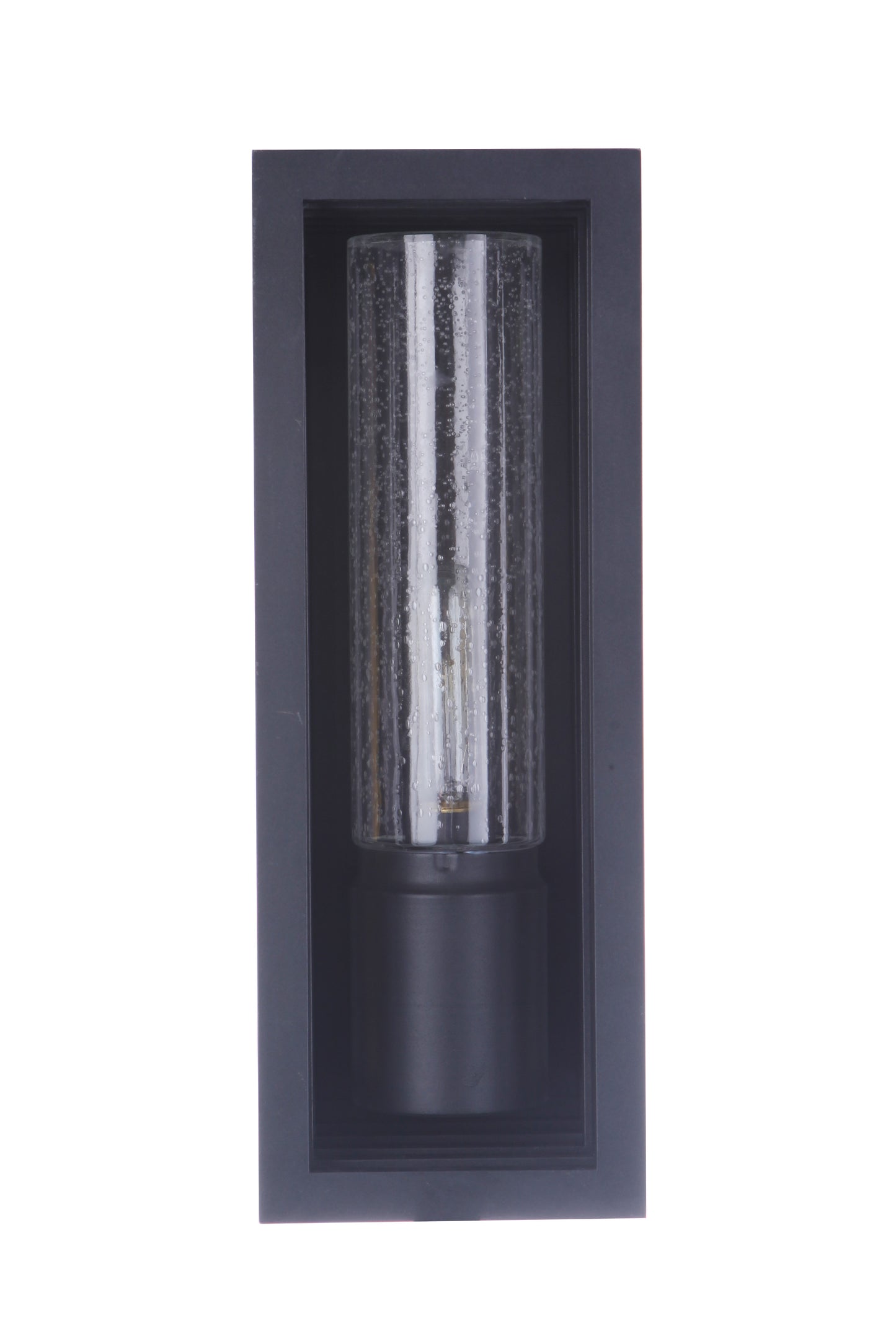 ZA2810-TB - Carmel 1 Light 16" High Outdoor Wall Lantern - Textured Black