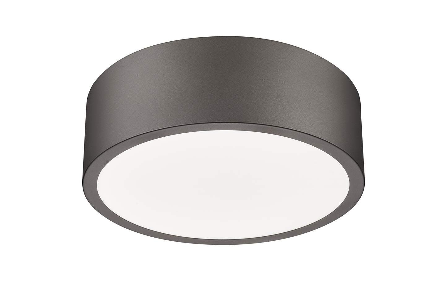 1017F12-BRZ-LED - Coronado 1 Light Flush 12" Mount - Bronze