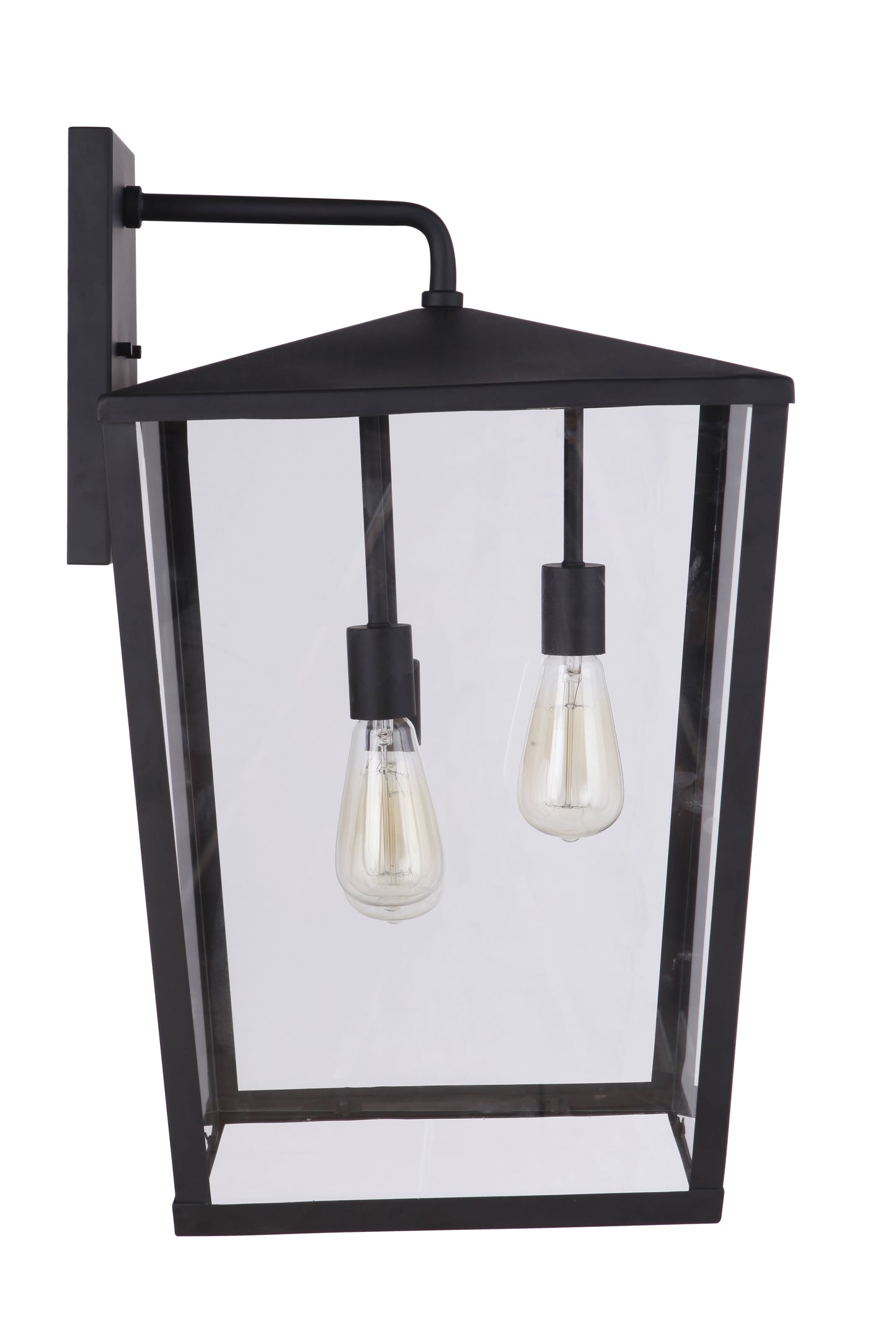 ZA4644-MN - Olsen 3 Light 24" High Outdoor Wall Lantern - Midnight