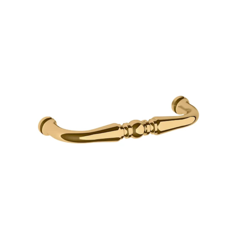 4964031 - 4" Centers - Colonial Pull - Unlacquered Brass