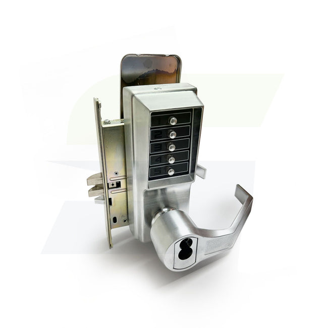 Simplex 8100 - Right Hand Reverse Mechanical Pushbutton Lever Mortise Combination Entry Lock