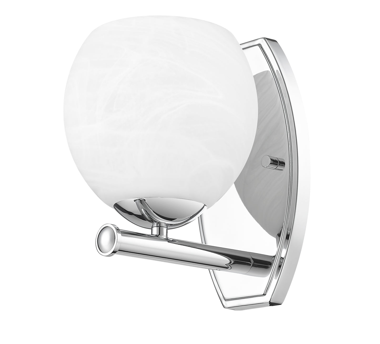 1963-1S-CH - Colette 1 Light Wall 9" Sconce - Chrome