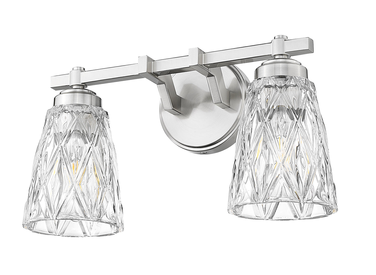 1960-2V-BN - Andree 2 Light 16" Vanity - Brushed Nickel