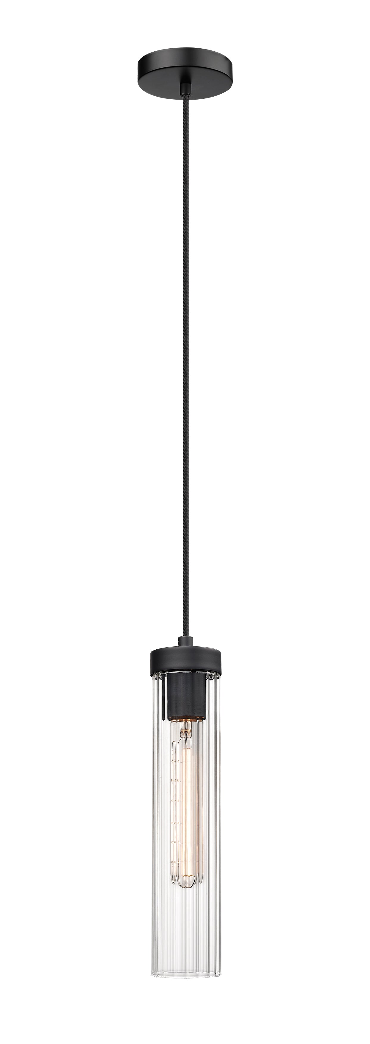 740P-MB - Beau 1 Light 5" Pendant - Matte Black