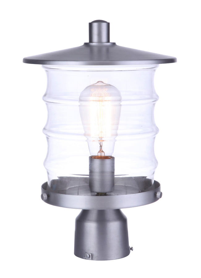 ZA3625-SA - Canon 1 Light 14.13" High Post Mount - Satin Aluminum