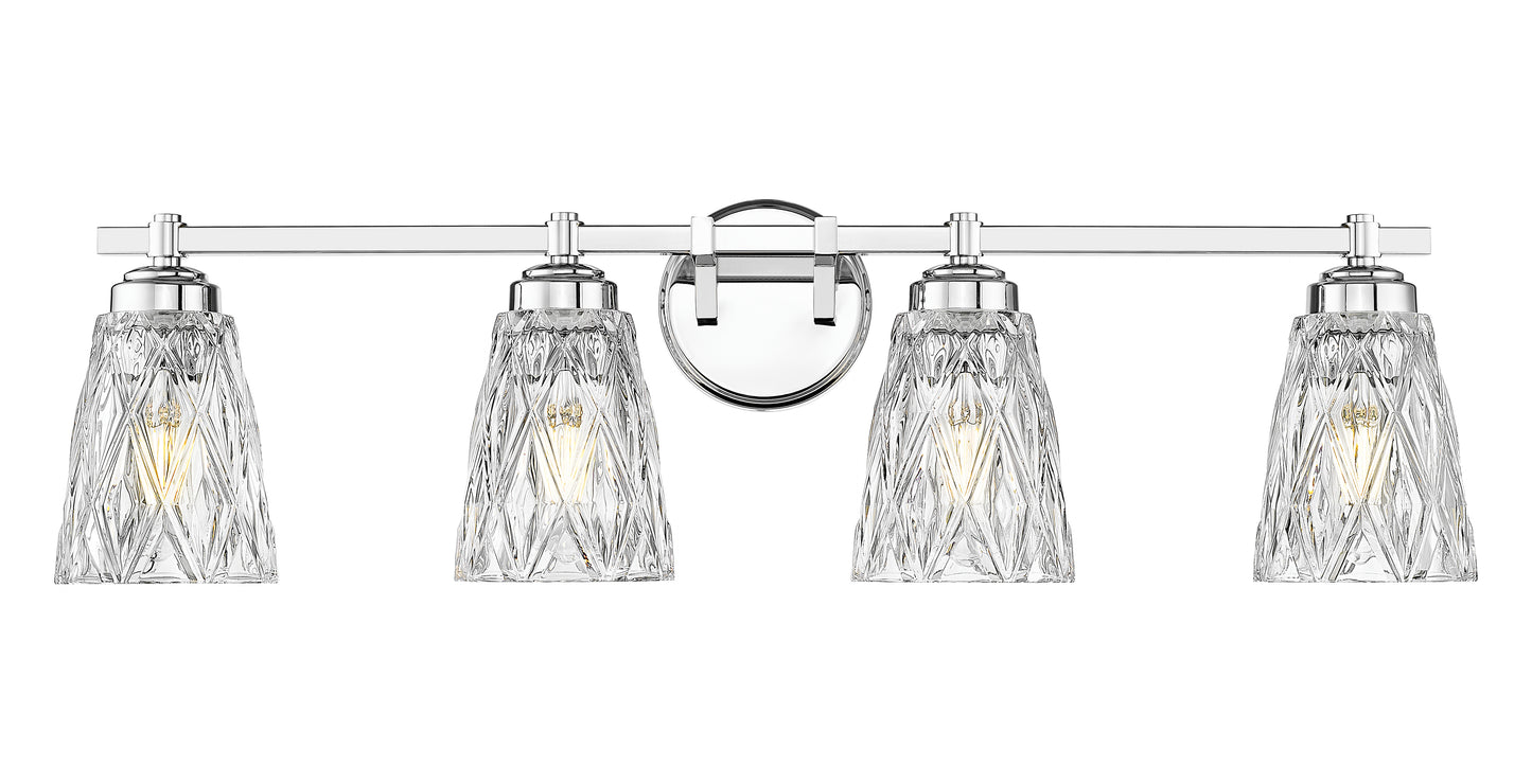 1960-4V-CH - Andree 4 Light 32" Vanity - Chrome