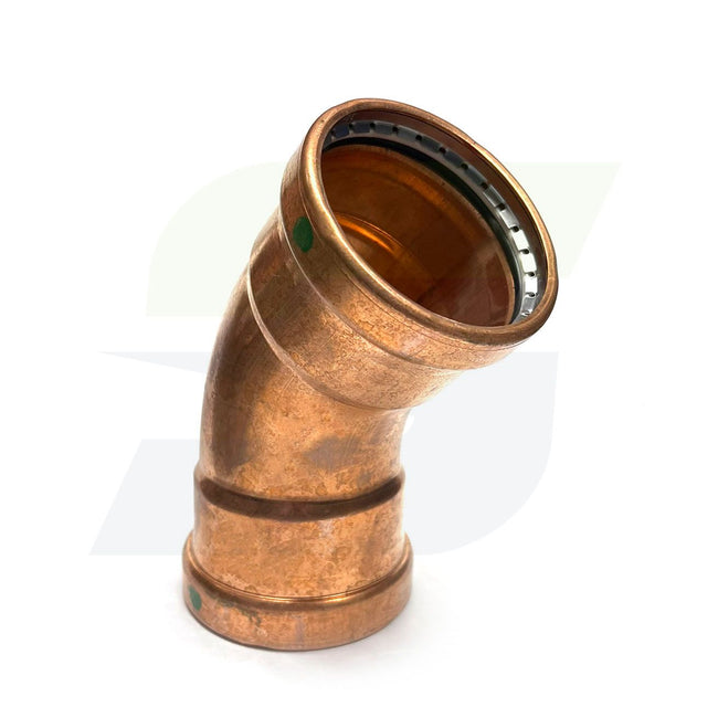 20658 - 3" ProPress Zero Lead Copper XL-C 45-Degree Elbow