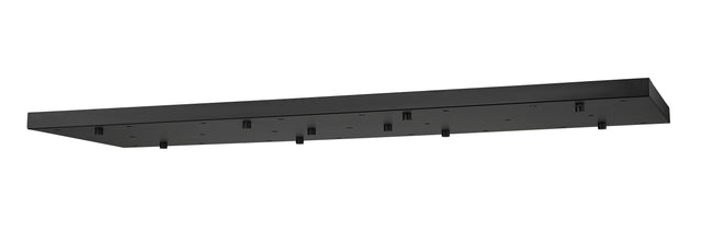 CP5423L-MB - Multi Point Canopy 23 Light Ceiling 18" Plate - Matte Black