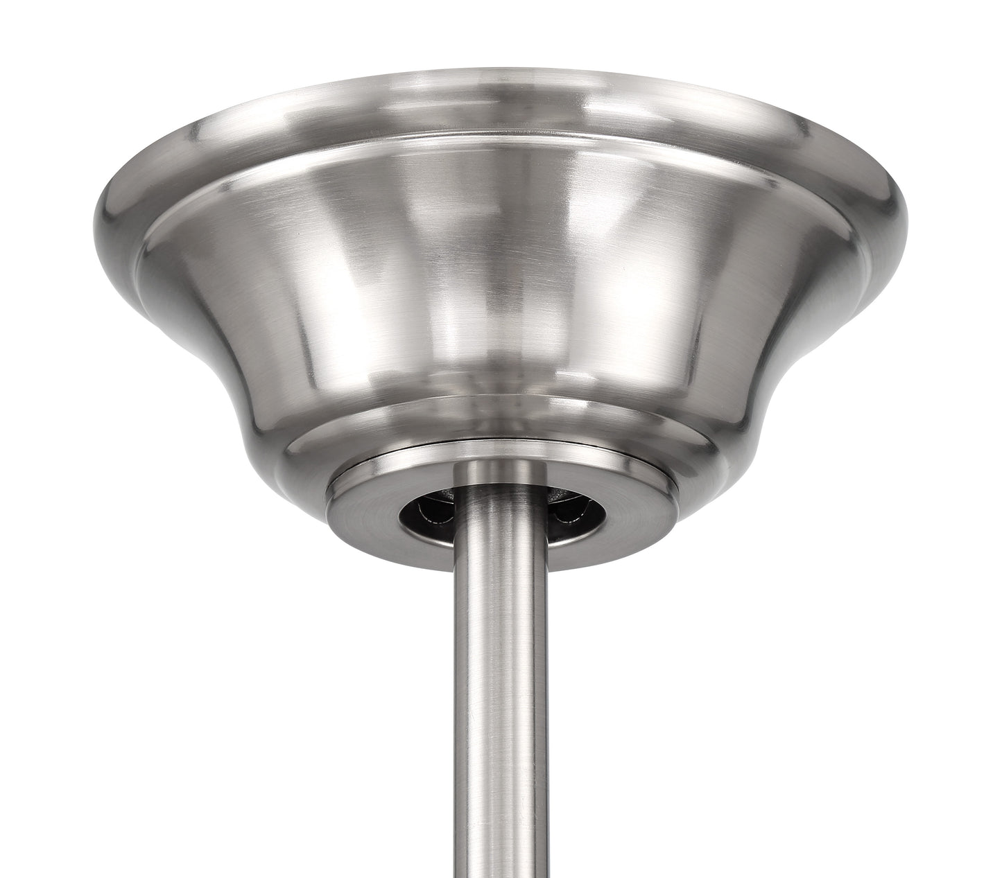 SNT60BNK5 - Santori 60 60" 5 Blade Indoor Outdoor Ceiling Fan with Light Kit - Brushed Nickel