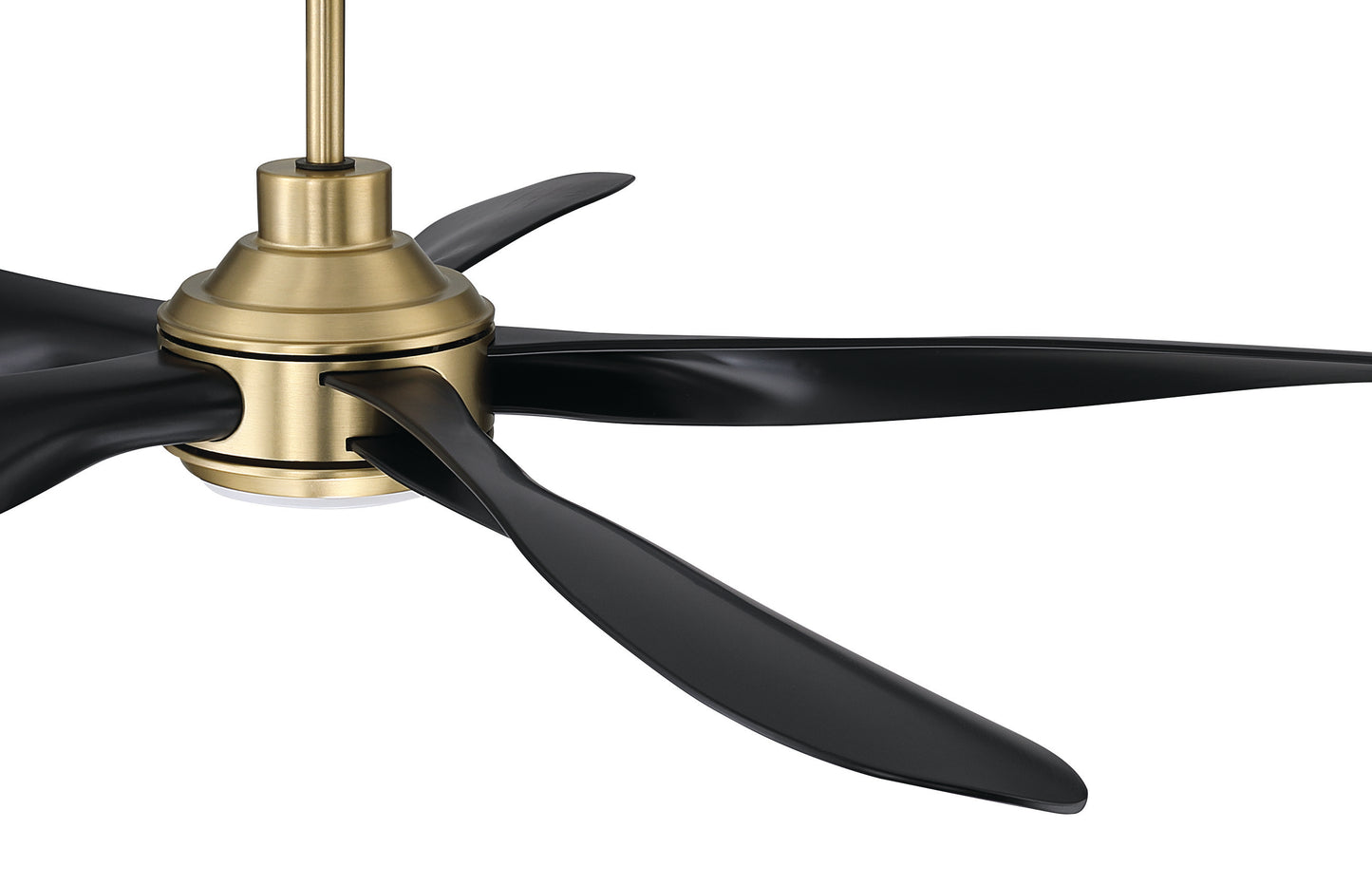 RSL52SBFB5 - Rosalie 52" 5-Blade Indoor ceiling Fan 52" 5 Blade Ceiling Fan with Light Kit - Satin Brass