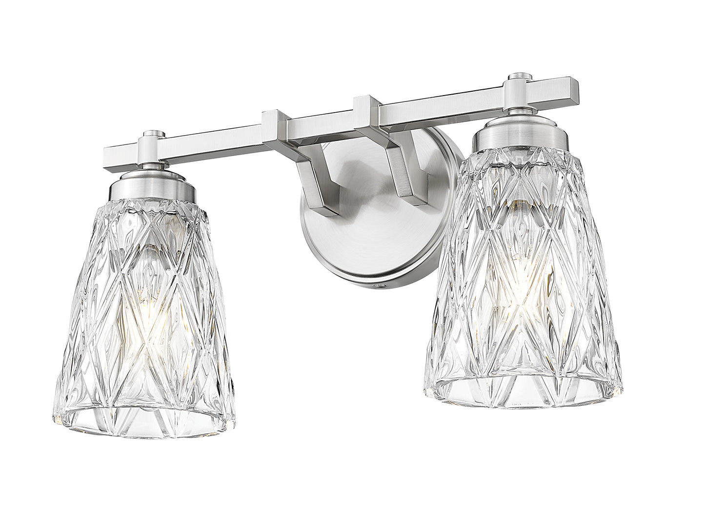 1960-2V-BN - Andree 2 Light 16" Vanity - Brushed Nickel