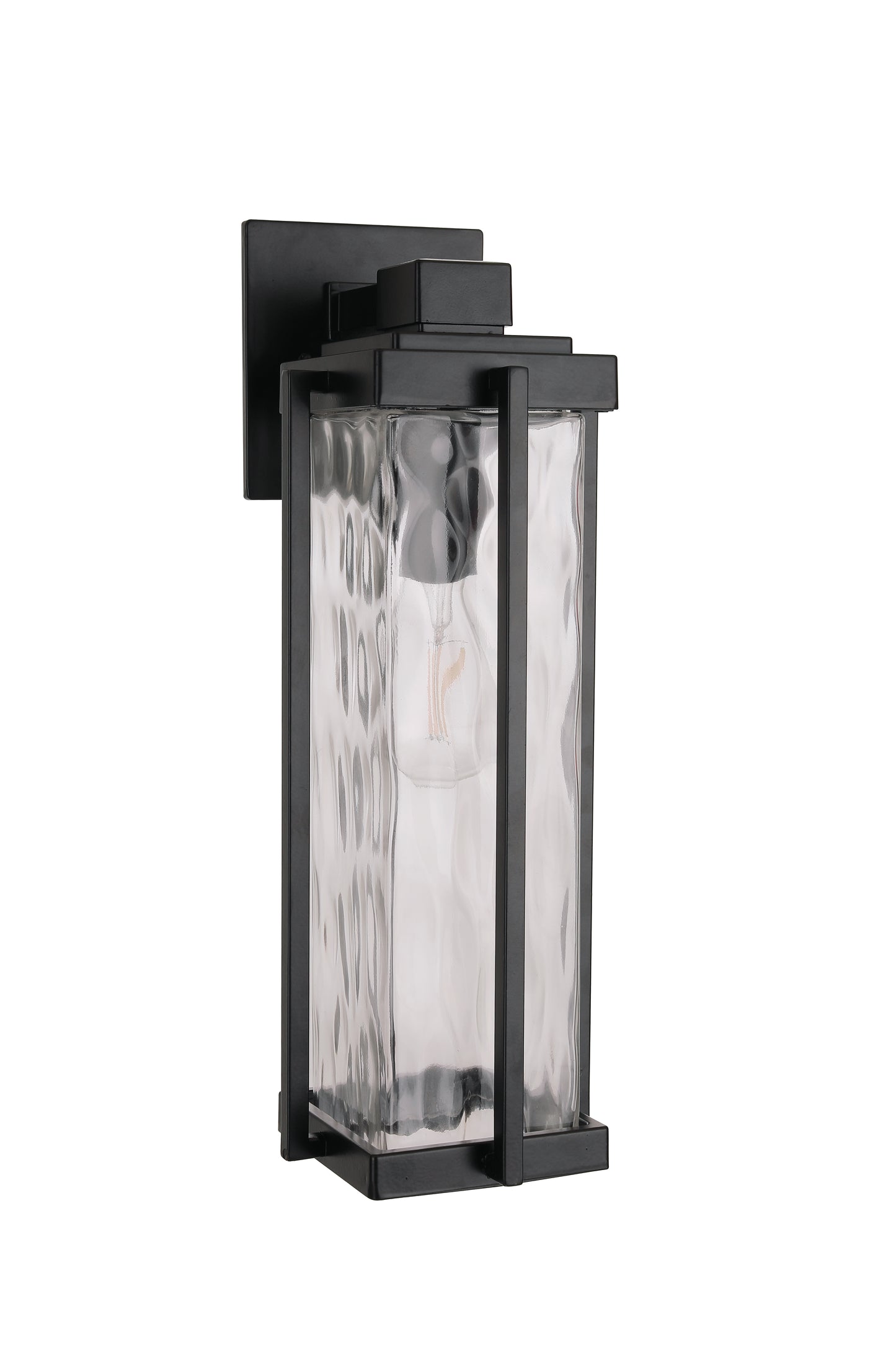 Z2614-MN - Pyrmont 1 Light 19" High Outdoor Wall Lantern - Midnight