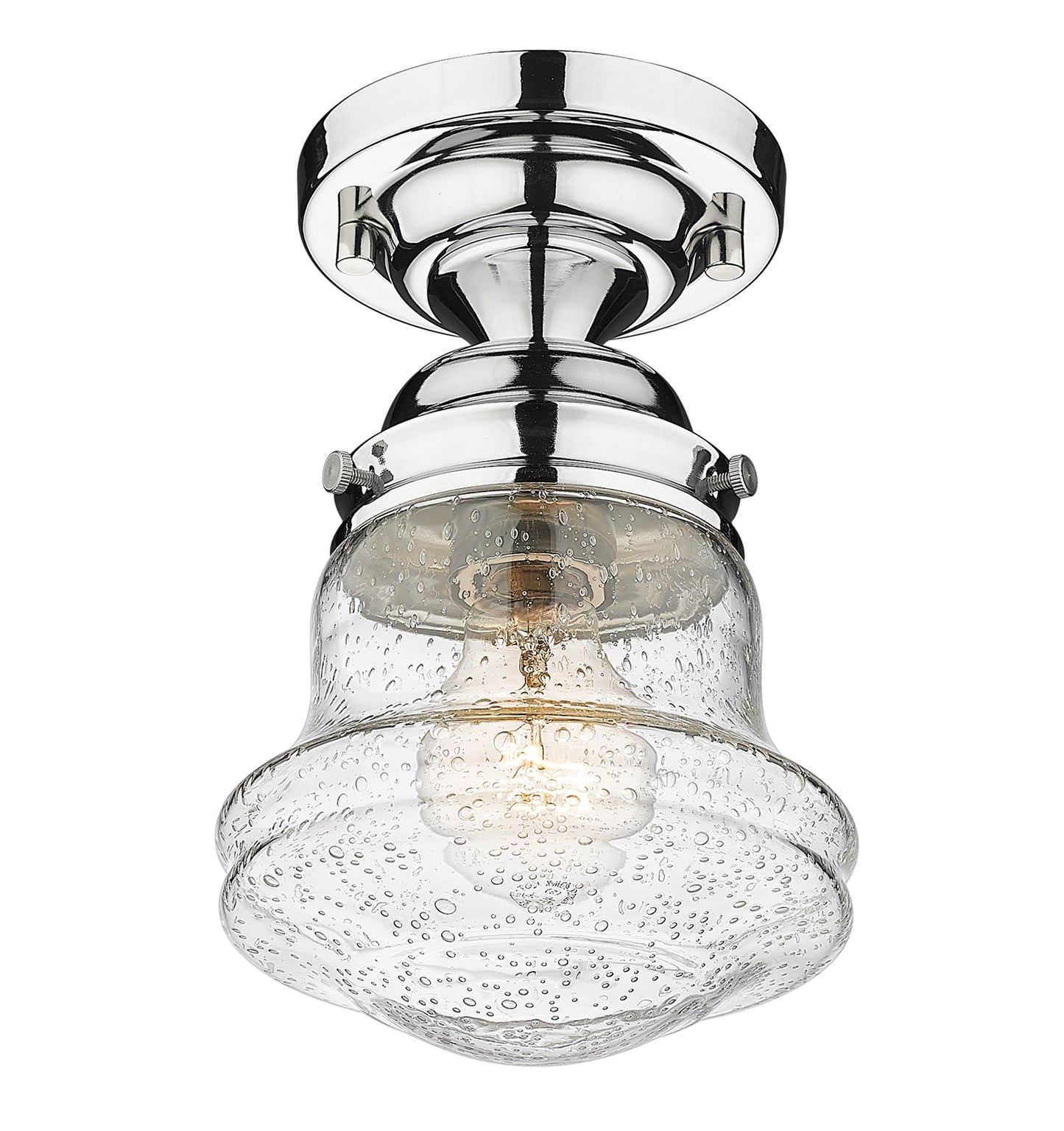 736F1-CH - Vaughn 1 Light Flush 6" Mount - Chrome