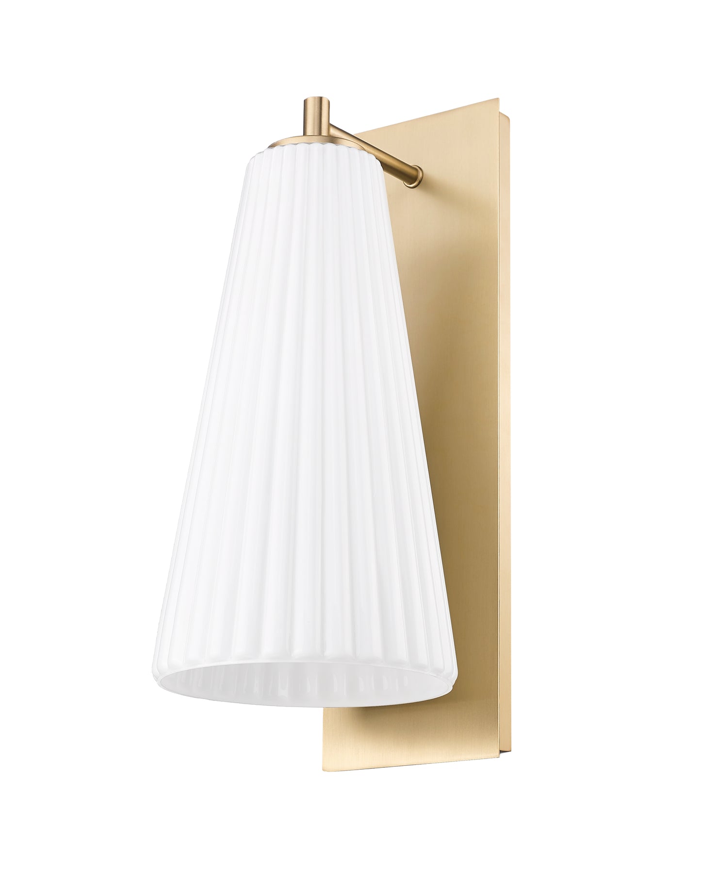 3043-1SL-MGLD - Farrell 1 Light Wall 16" Sconce - Modern Gold
