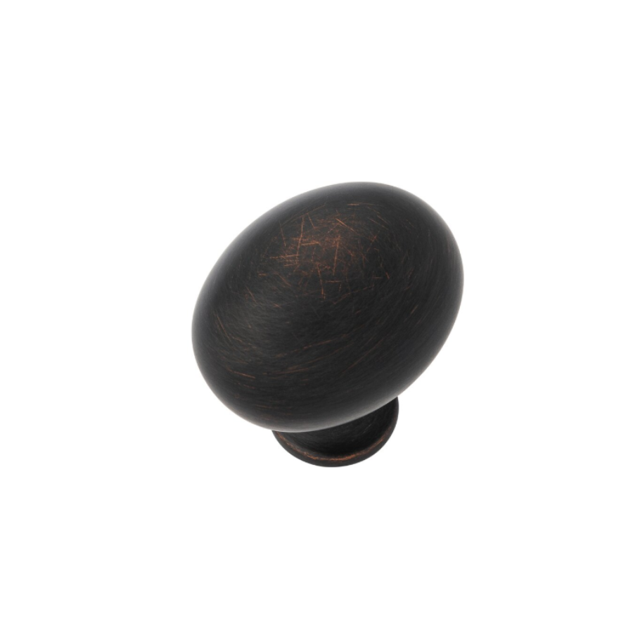 4913112 - 1 5/16" Oval Knob - Venetian Bronze
