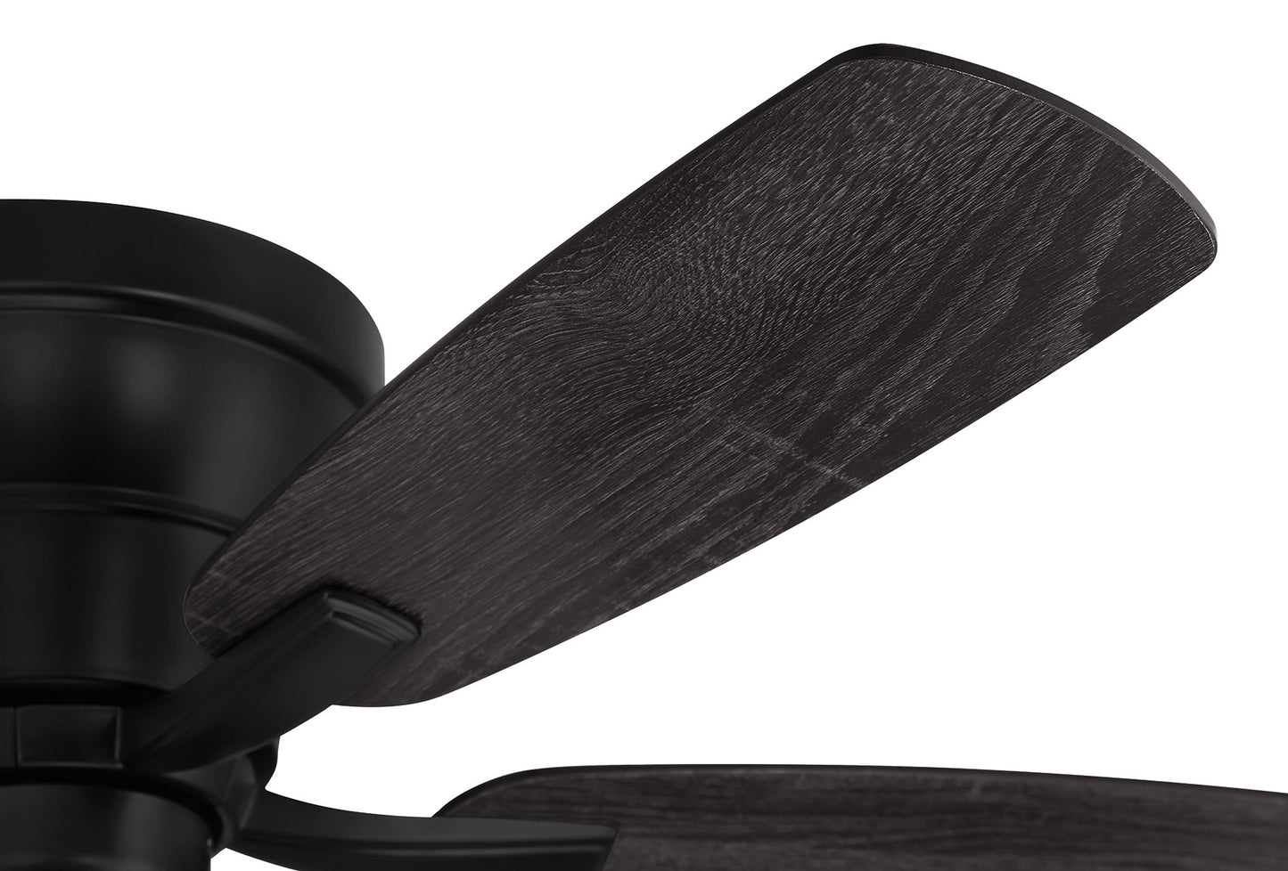 WHL42FB5C3 - Wheeler 42 3-Light 42" 5 Blade Ceiling Fan with Light Kit - Flat Black