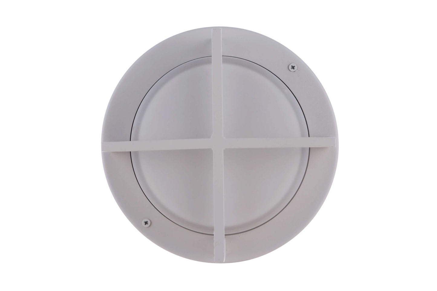 ZA5902-TW - Bulkhead Round 1 Light 3.94" High Outdoor Wall/Ceiling Mount - Textured White