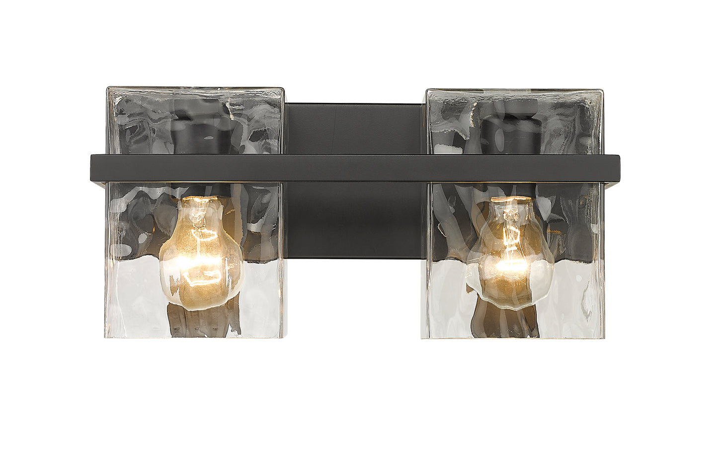 1938-2V-MB - Bennington 2 Light 14" Vanity - Matte Black