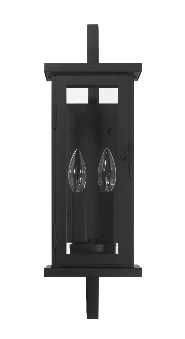 ZA8000-TB - Jordan 2 Light 20" High Outdoor Wall Lantern - Textured Black