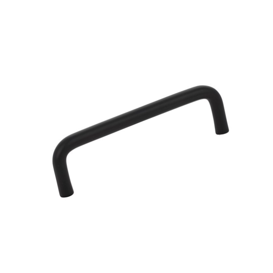 86249US19 - Wire 6" Center to Center Cabinet Pull - Traditional Collection - Flat Black