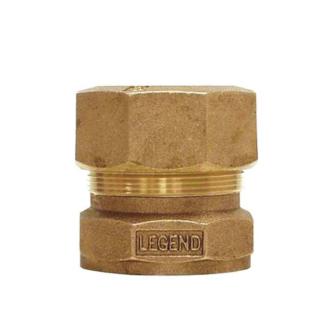 313-174NL - 3/4" T-4355NL No Lead Bronze CTS Compression x FIP Coupling