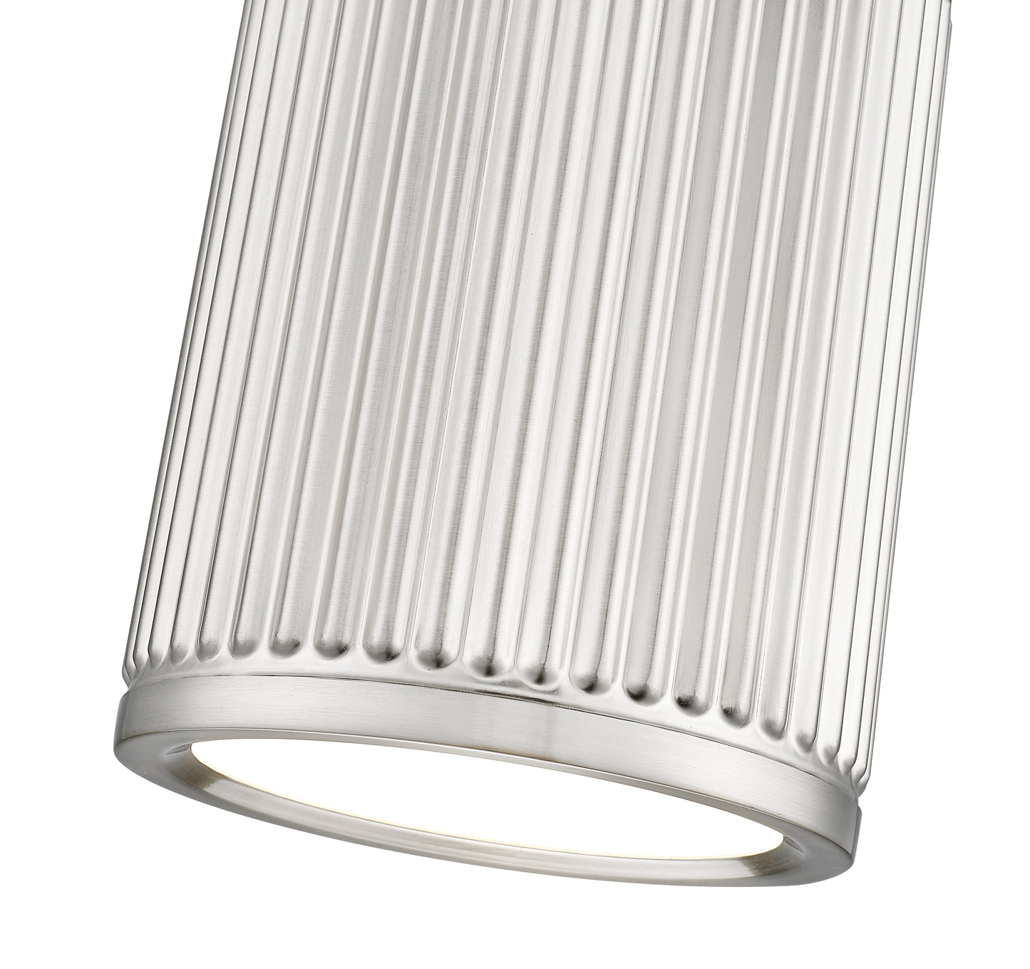 1013F6-BN-LED - Stari 1 Light Flush 6" Mount - Brushed Nickel