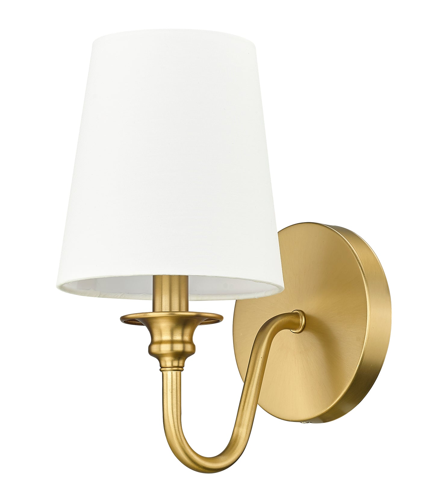 7509-1S-MGLD - Gianna 1 Light Wall 10" Sconce - Modern Gold