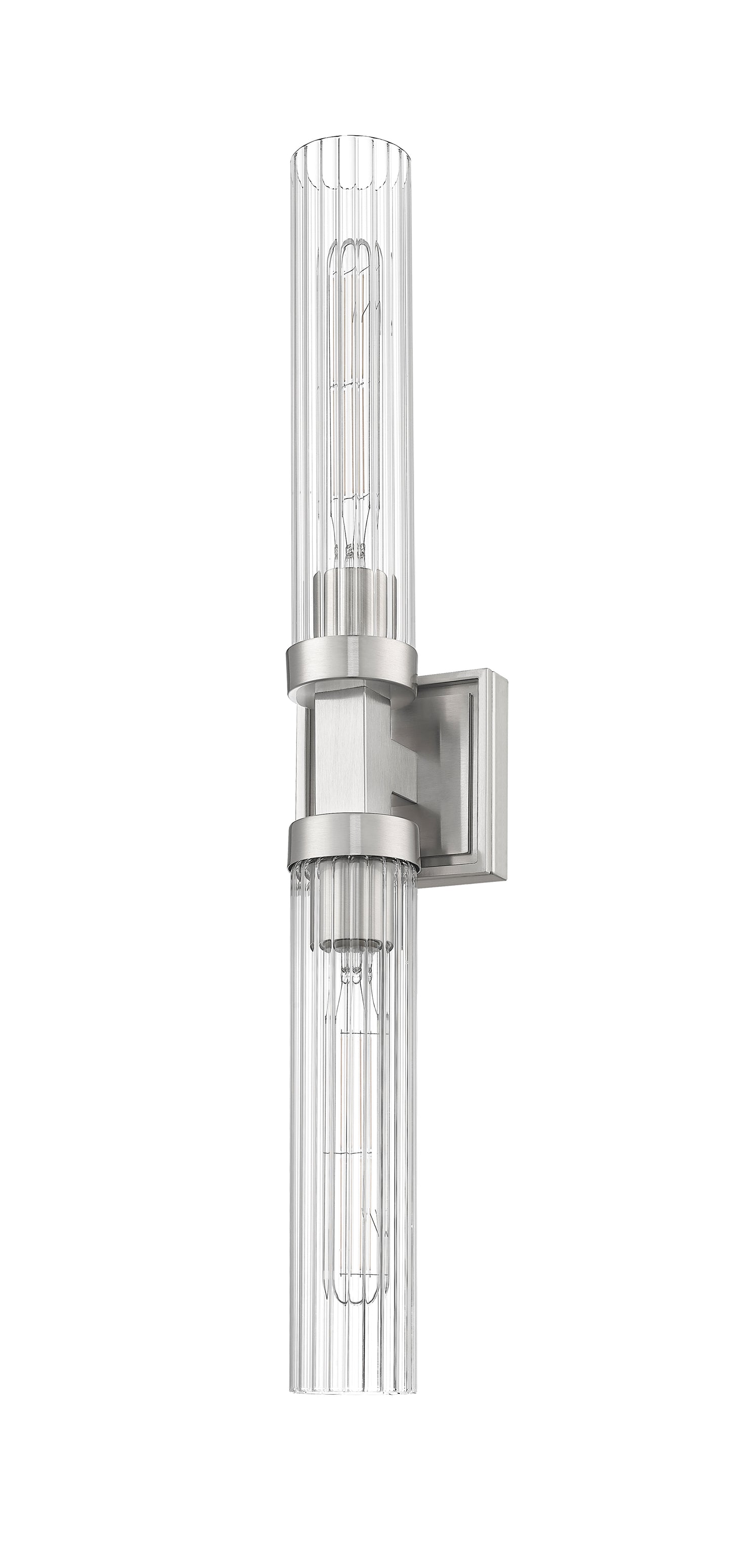 740-2W-BN - Beau 2 Light Wall 27" Sconce - Brushed Nickel