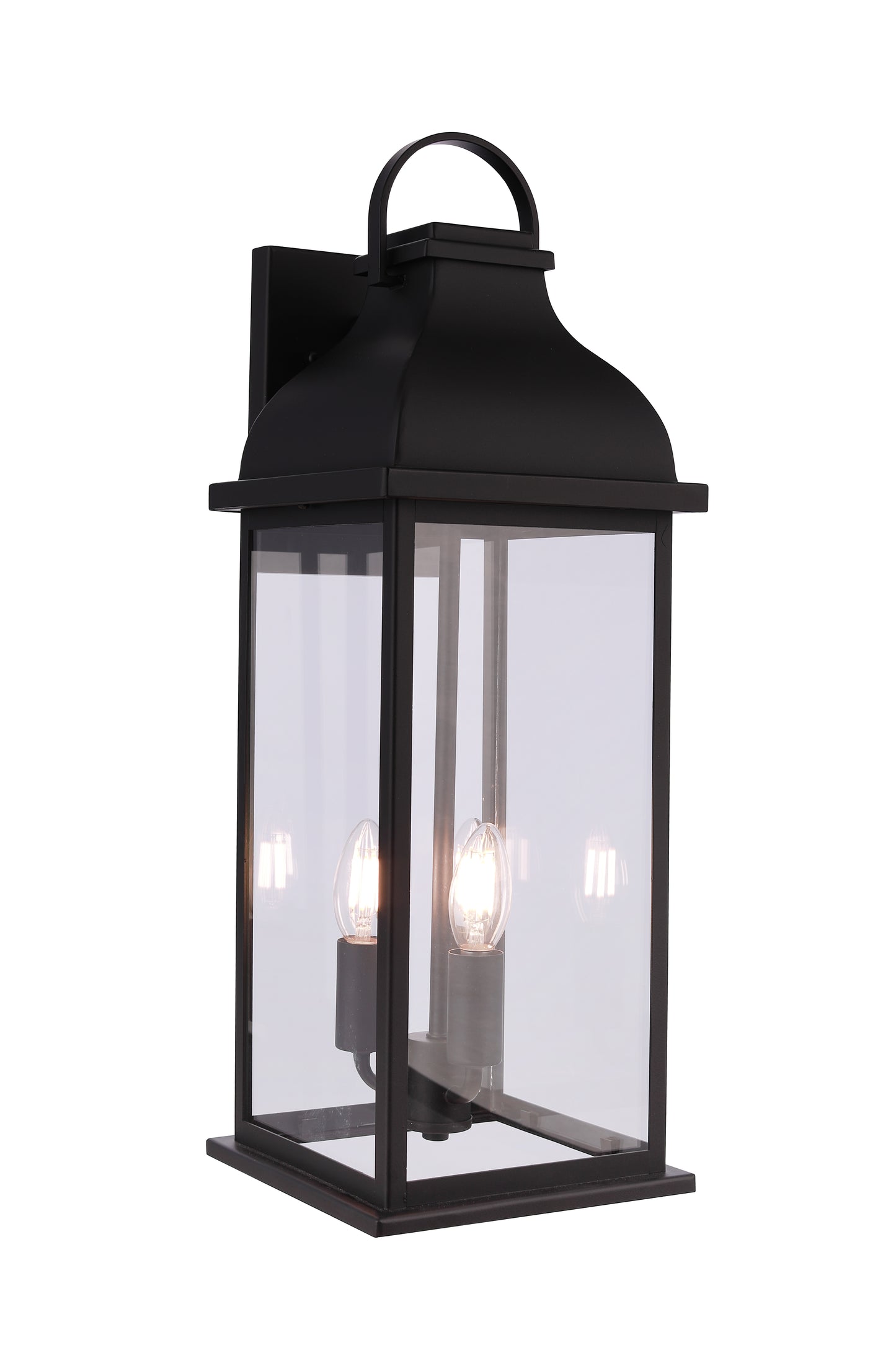 ZA7224-MN - Bent Tree 3 Light 23" High Outdoor Wall Lantern - Midnight