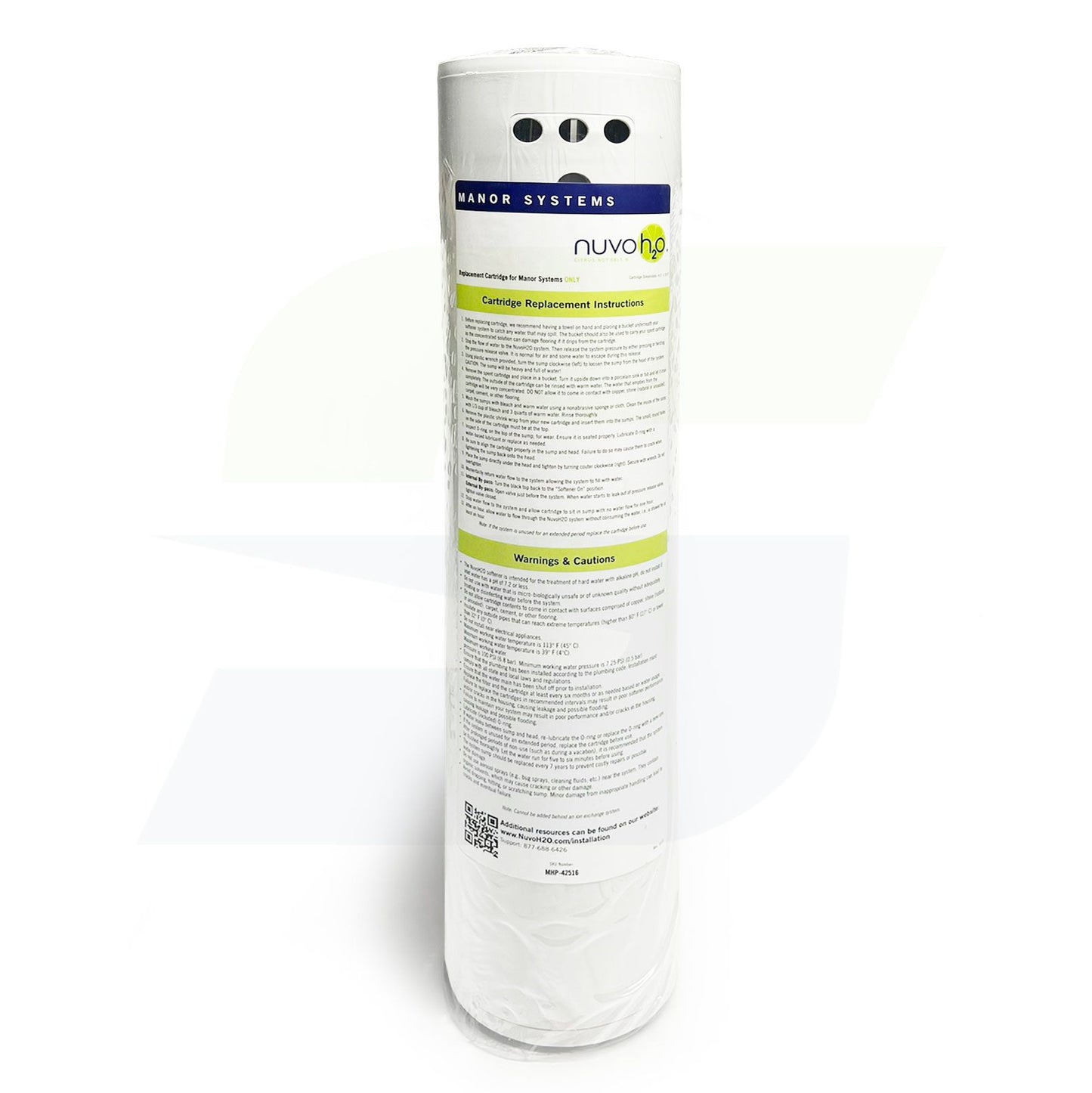 MHP-42516 - Manor Water Softener Replacement Cartridge