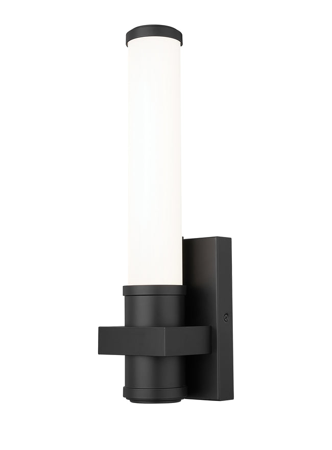 1019-1S-MB-LED - Idris 1 Light Wall 16" Sconce - Matte Black