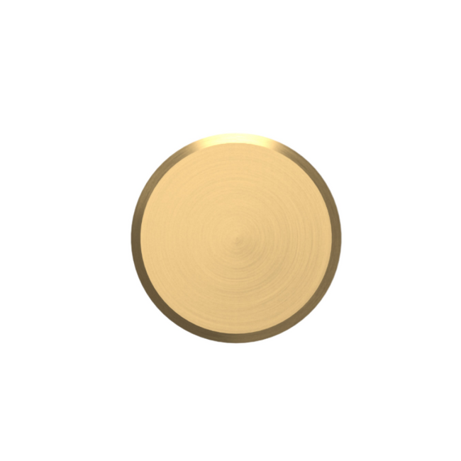 4410044 - Bevel 1-1/4" - Mushroom Cabinet Knob - Satin Brass