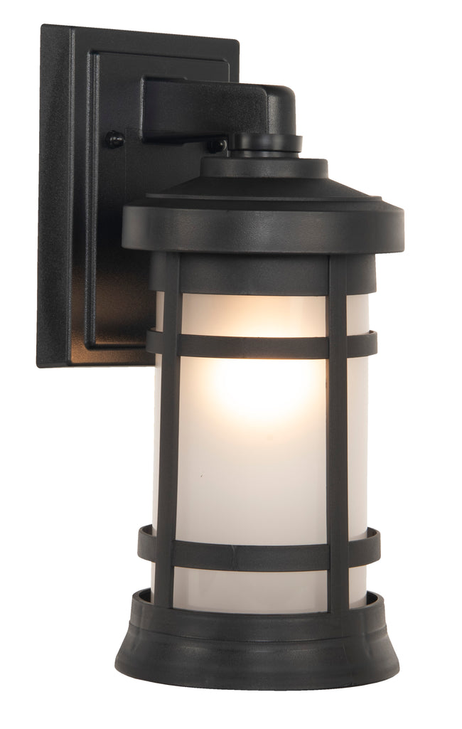 ZA2304-TB - Resilience Lanterns 1 Light 13" High Outdoor Wall Lantern - Textured Black