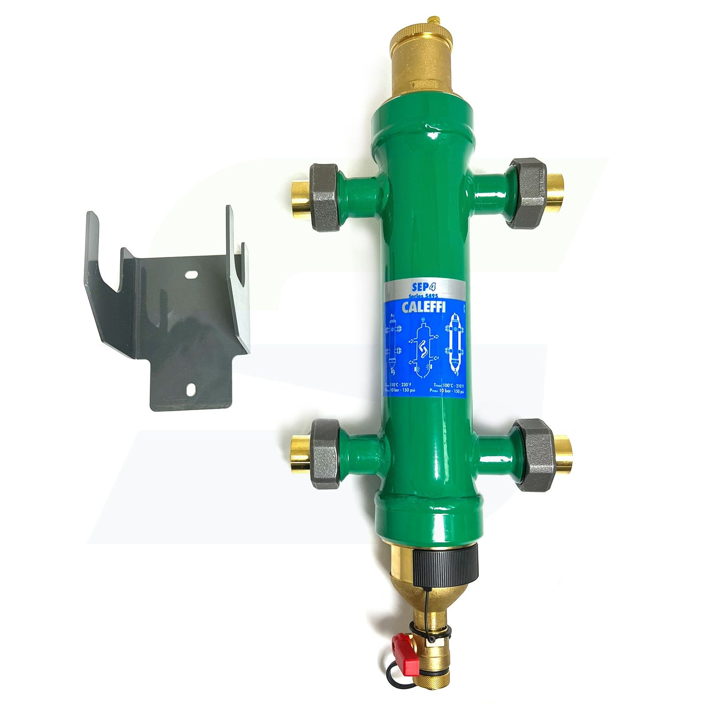 549596A - SEP 4 Hydraulic, Air, Dirt and Magnetic Separator - 1" Sweat