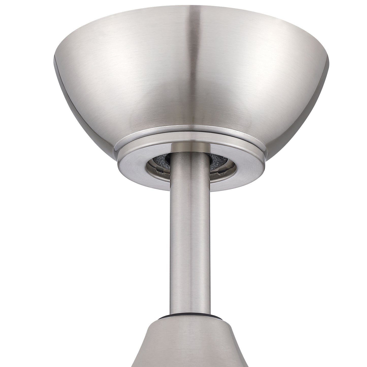 SOF42BNK3 - Sofia 42 Hidden Blades 42" 3 Blade Ceiling Fan with Light Kit - Brushed Nickel