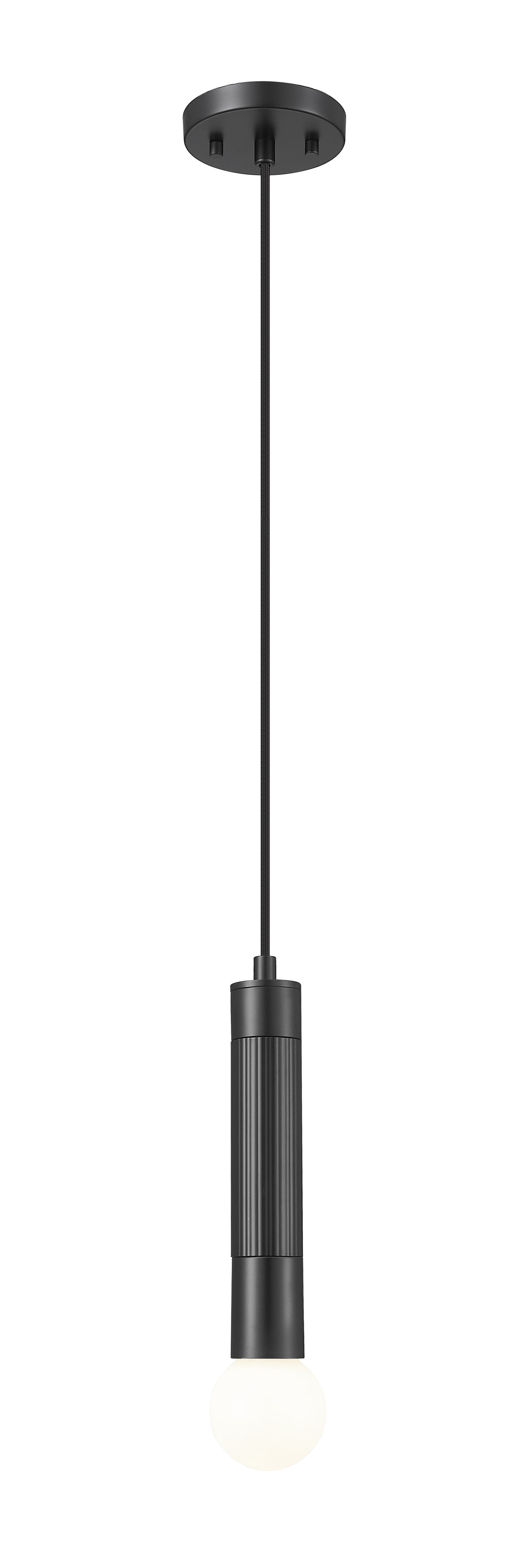 1956P-MB - Stari 1 Light 5" Pendant - Matte Black