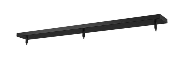 CP4403-MB - Multi Point Canopy 3 Light Ceiling 4" Plate - Matte Black