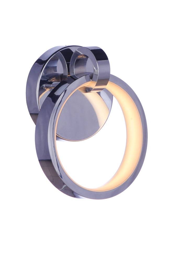 59301-CH-LED - Context 1 Light 8" High Wall Sconce - Chrome