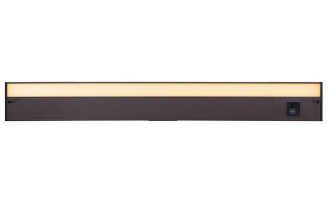 CUC3030-BZ-LED - 3CCT Under Cabinet Light Bars 1 Light 3.63" Wide Under Cabinet Light Bar - Bronze